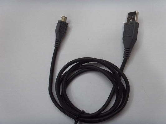 Μαύρο μίνι καλώδιο 1.0m προσαρμοστών φορτιστών αυτοκινήτων USB cOem 12V για το iPhone 4